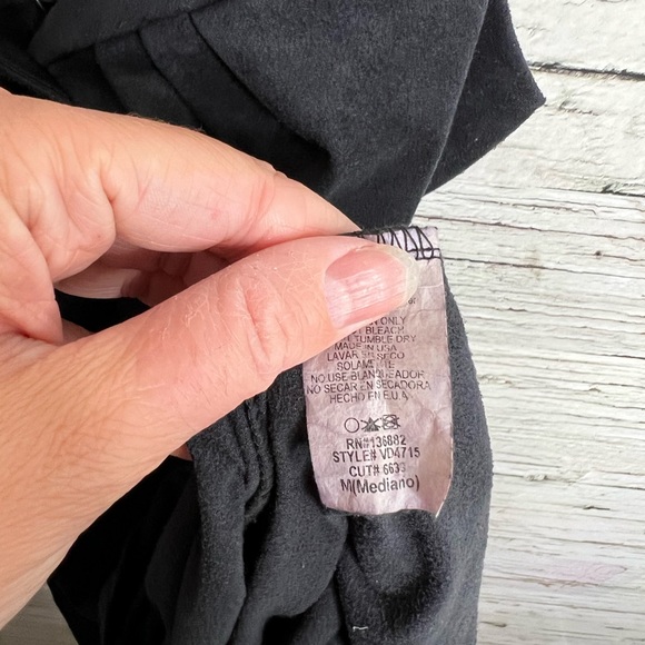 The vintage shop midi dress suede size medium - Picture 11 of 11